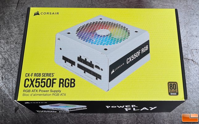 Corsair CX-F RGB Series PSU CX550F