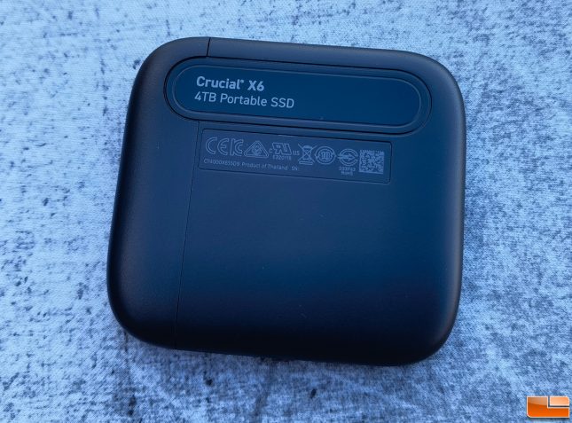 Crucial X6 4TB Portable SSD