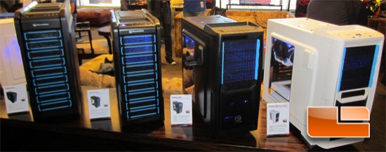 CES 2013: ThermalTake Chaser Cases, Water 3.0, BlackX 5G Snow & More!
